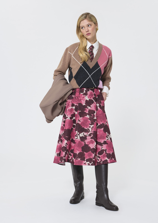 Primo Sweater taupe wool Taupe color TARA JARMON