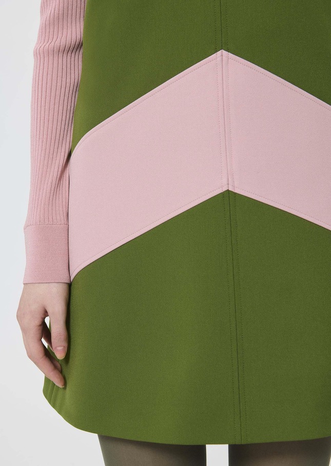 Respect Dress green double canvas Cactus TARA JARMON