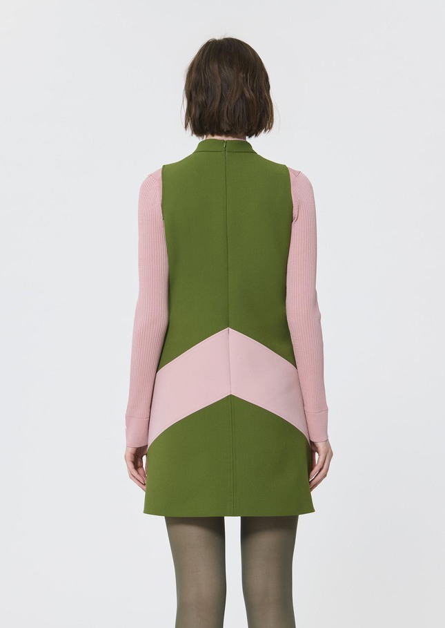 Respect Dress green double canvas Cactus TARA JARMON