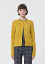 Guido vest lemon yellow merino and alpaca wool Blush, Lemon yellow, Night TARA JARMON