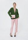 Greg Vest green wool Blush, Cactus TARA JARMON