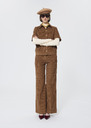 Jerome Jeans beige corduroy Garnet, Horizon, Nut brown TARA JARMON