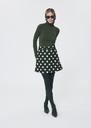 Jessy Skirt green with heart print Green, Horizon, Night TARA JARMON