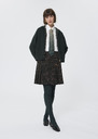 Jannie Skirt green checkered Vert anglais TARA JARMON