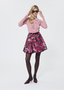 Joane skirt ecru floral print Craie TARA JARMON