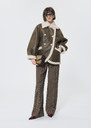Misha Coat brown sheepskin Chocolate TARA JARMON