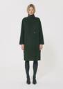 Mafalda Coat double-sided wool green Night, Vert anglais TARA JARMON