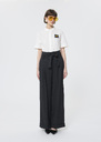 Pia Pants heather grey flannel Cactus, Garnet, Gray grey, Lemon yellow, Night, Nut brown, Vert anglais TARA JARMON