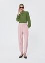 Paaso Pants pale pink crepe Black, Blush TARA JARMON