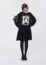Pipa sweatshirt black jersey Black TARA JARMON