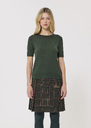 Pica sweater green merino wool Gray grey, Green TARA JARMON