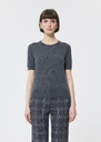 Pica sweater heather grey merino wool Gray grey, Green TARA JARMON