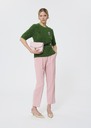 Pedro sweater green wool Blush, Cactus TARA JARMON