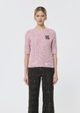 Pedro sweater pale pink wool Blush, Cactus TARA JARMON