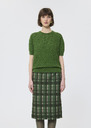 Pete sweater green merino wool Cactus, Garnet TARA JARMON