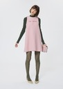 Roch Dress pale pink double canvas Blush, Night TARA JARMON