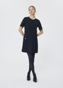Rosella dress midnight blue crepe Blush, Night TARA JARMON