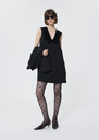 Russian Dress black crepe Black TARA JARMON