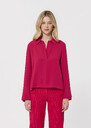 Top Tiphaine garnet Black, Garnet TARA JARMON