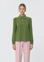 Tonio top green crepe Black, Cactus, Garnet, Night, Nut brown, Raspberry TARA JARMON