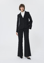 Vincent jacket black cold wool Black, Garnet TARA JARMON