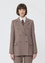 Valentino jacket beige in cold wool Taupe color TARA JARMON
