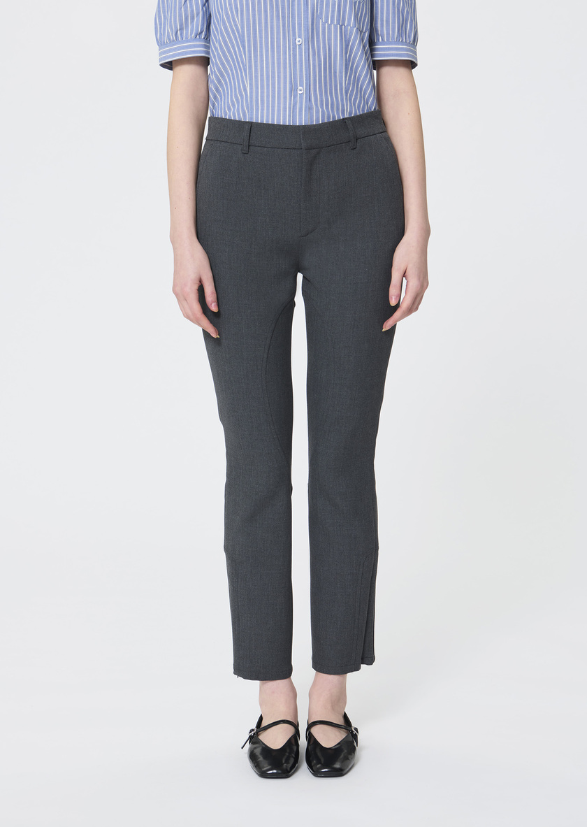 Paxton trousers grey double canvas Grey TARA JARMON