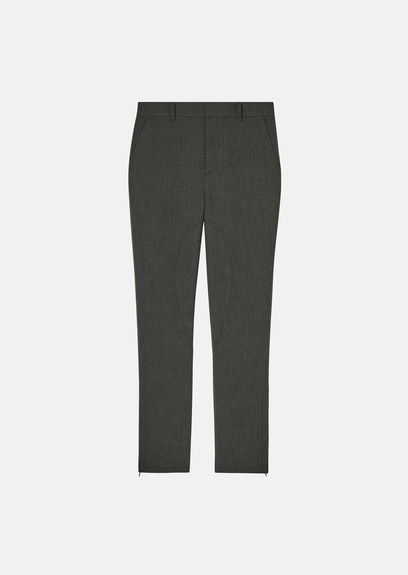 Paxton trousers grey double canvas Grey TARA JARMON