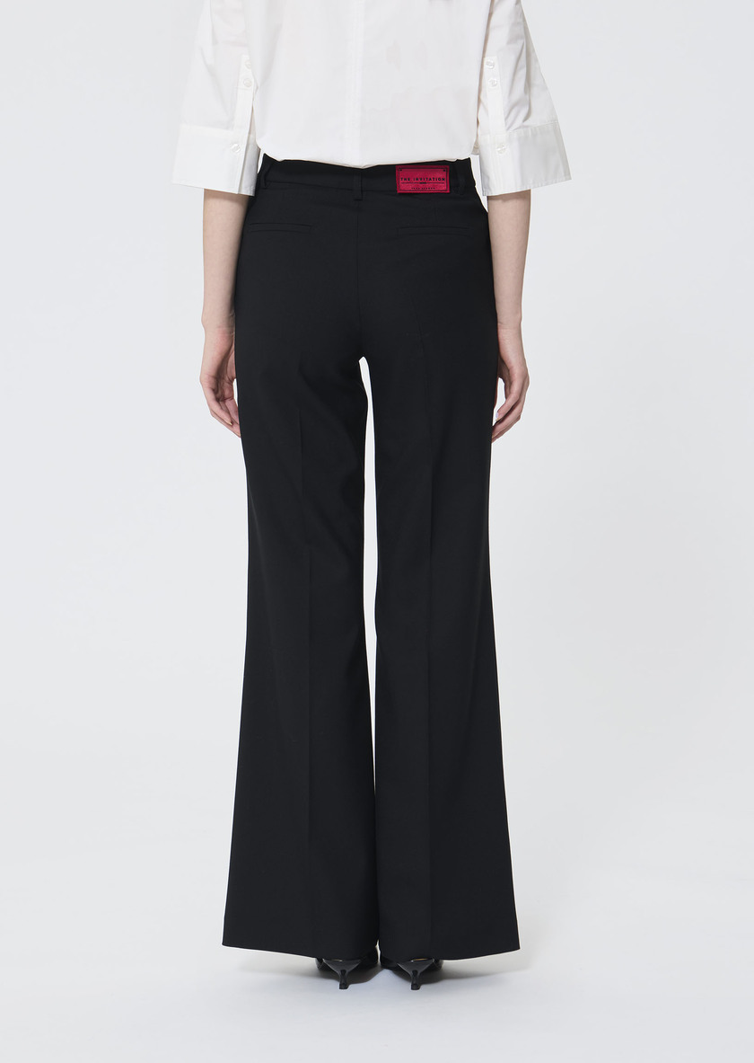 Patrice trousers black cold wool Black TARA JARMON