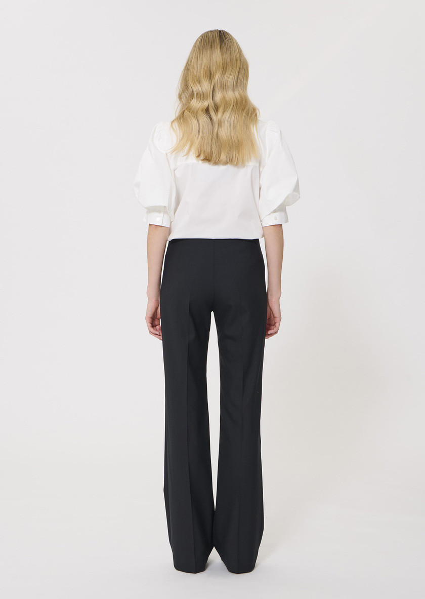 Pepino trousers black cold wool Black TARA JARMON