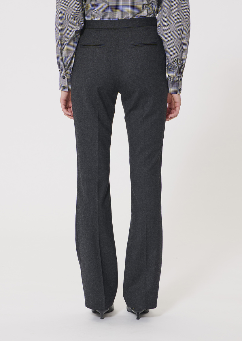 Papillon Pants heather grey flannel Gray grey TARA JARMON