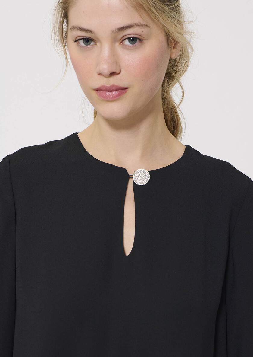 Raonie Dress black crepe Black TARA JARMON