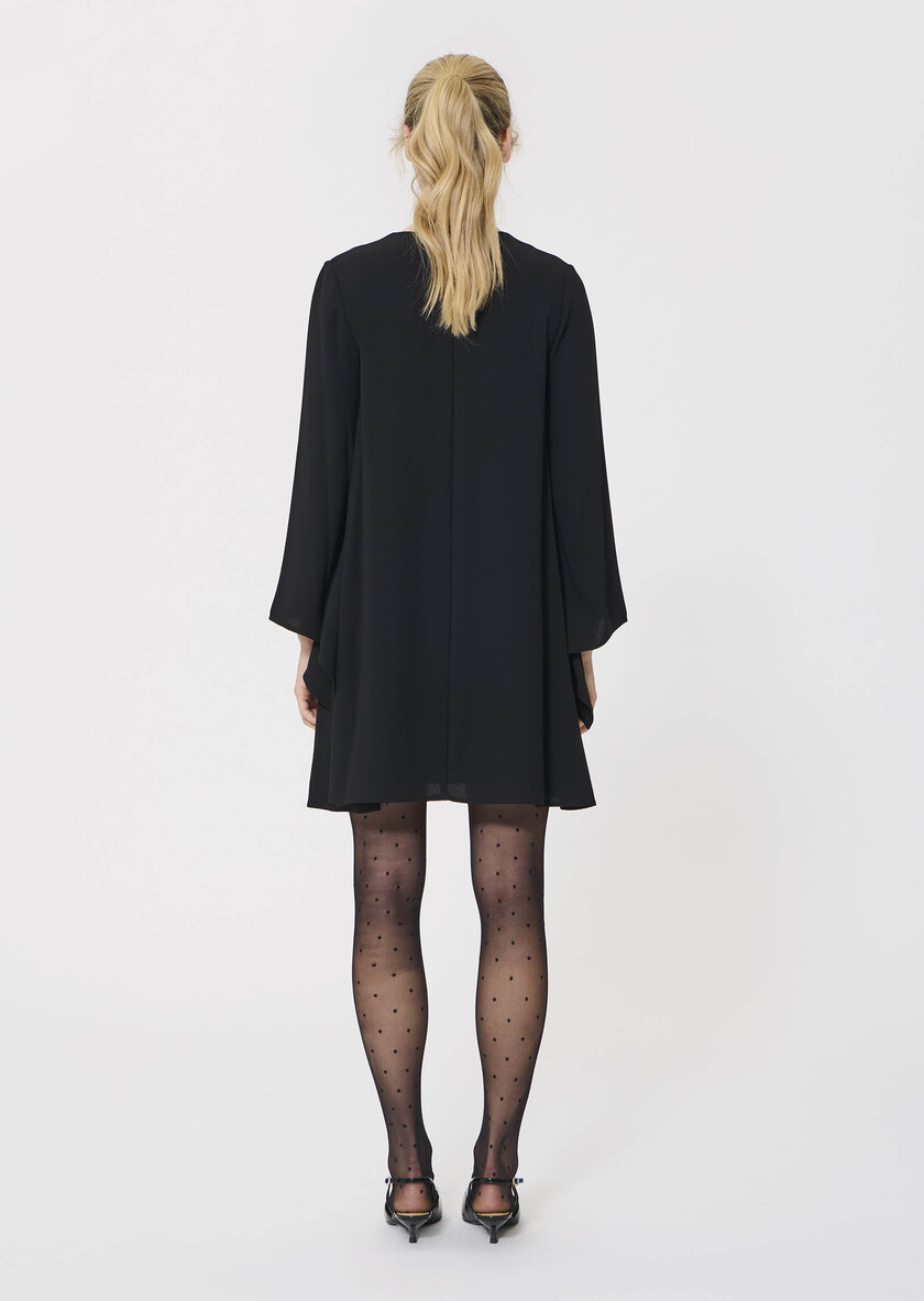 Raonie Dress black crepe Black TARA JARMON