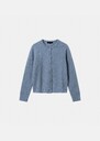 Gilma vest sky blue alpaca wool Black, Blush, Green, Horizon, Night, Off-white TARA JARMON