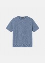 Polla sweater sky blue alpaca wool Blush, Horizon, Night TARA JARMON