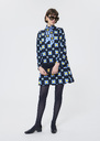 Ruoda dress midnight blue floral print Night TARA JARMON