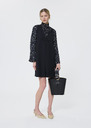 Raphaelle Dress midnight blue wool Night TARA JARMON
