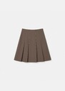 Jeanne skirt taupe-beige Taupe color TARA JARMON