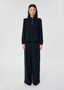 Tonio top midnight blue crepe Black, Cactus, Garnet, Night, Nut brown, Raspberry TARA JARMON