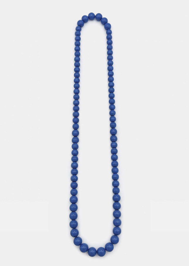 Betty Necklace blue with large pearls Horizon TARA JARMON