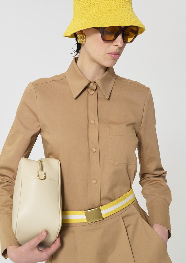 Lucas Belt yellow with stripes Mimosa TARA JARMON