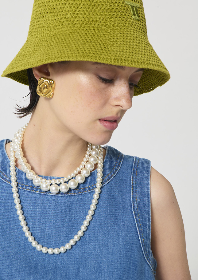 Bob Chris green crochet Olive TARA JARMON