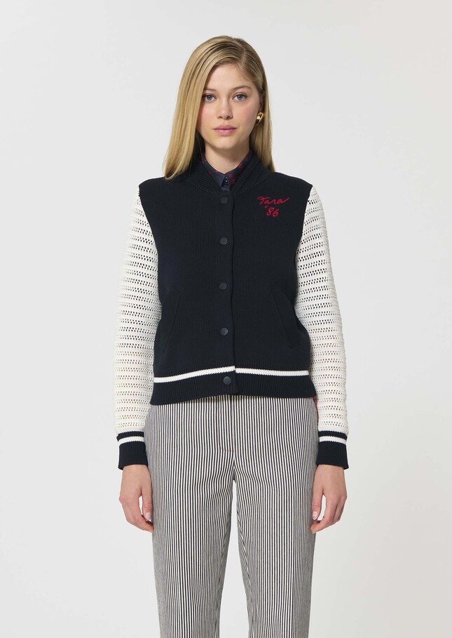 Gabb Vest midnight blue cotton Night TARA JARMON