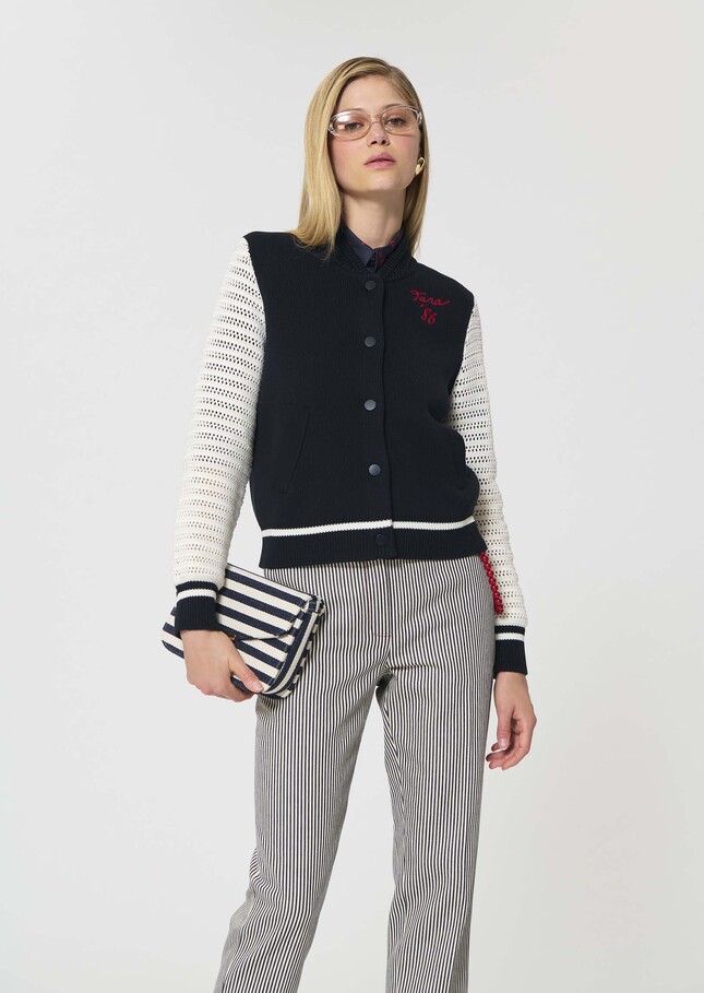 Gabb Vest midnight blue cotton Night TARA JARMON