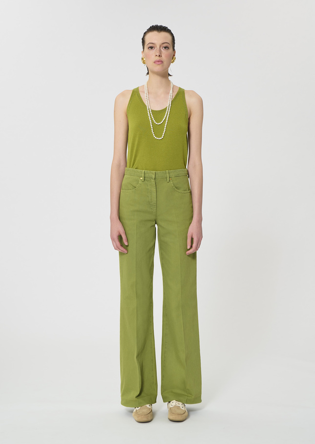 Jerome Jeans light denim green Pomme TARA JARMON