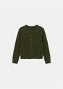 Gilma vest green alpaca wool Black, Blush, Green, Horizon, Night, Off-white TARA JARMON