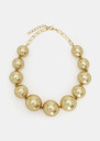 Belladonna Necklace golden with large pearls Gold TARA JARMON