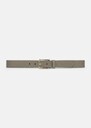 Louise Belt ecru smooth leather Craie, Miel TARA JARMON