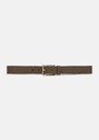 Louise Belt beige smooth leather Craie, Miel TARA JARMON
