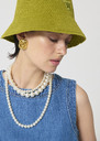 Bob Chris green crochet Cloud, Mimosa, Olive TARA JARMON